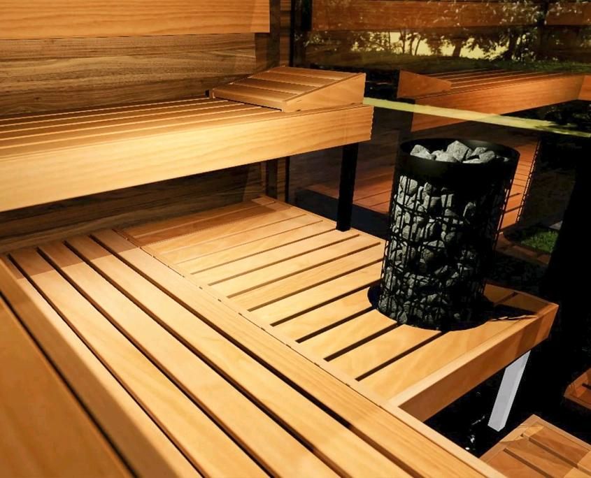 Innensauna Sisu L Sauna